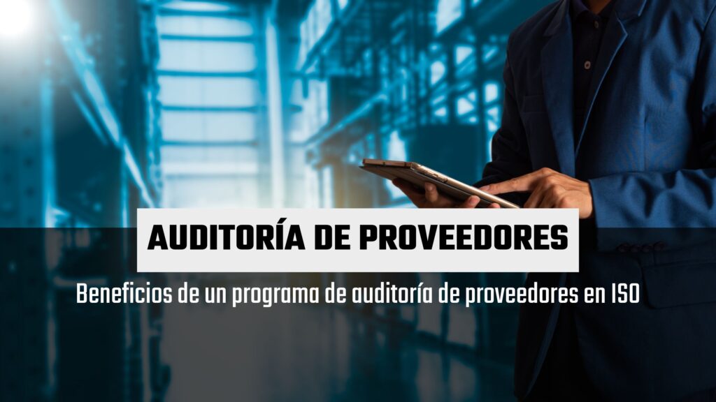 auditoría de proveedores